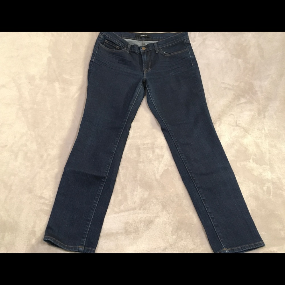 J BRAND "DAPHNE" Dark-Wash Slim Womens Jean S31